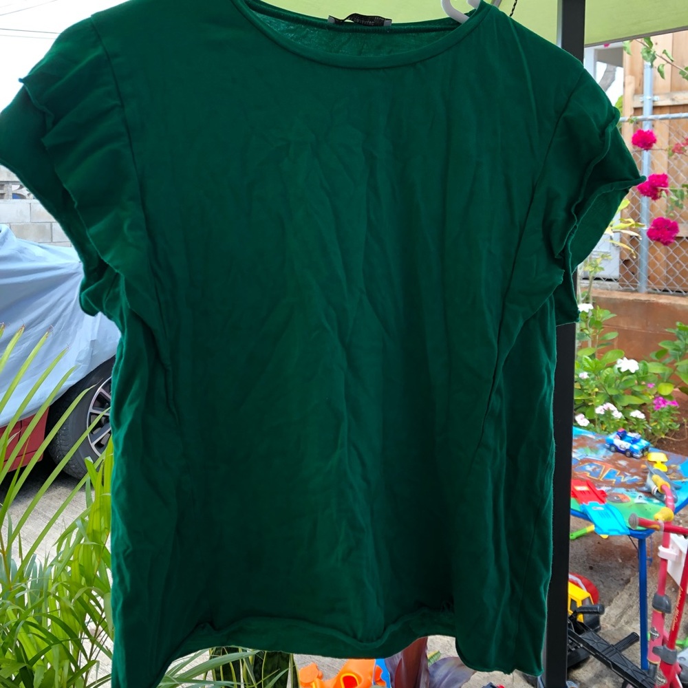 Zara Green Tee